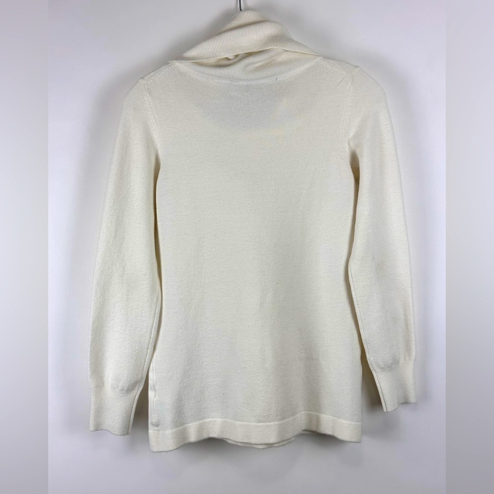 Women's Soft Cowl Neck Long Sleeve Sweater - Picture 5 of 6